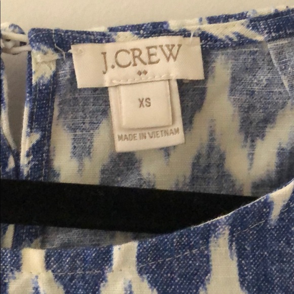 NWOT J.Crew Shortsleeve Work Blouse - Picture 3 of 3